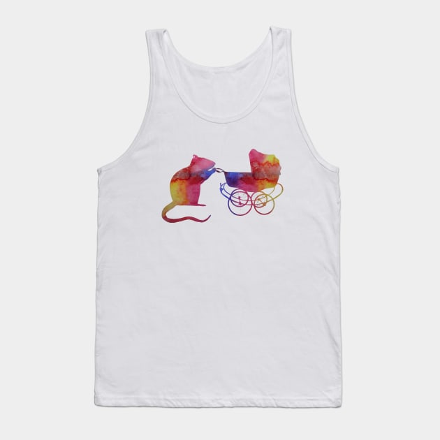 Rat Tank Top by TheJollyMarten